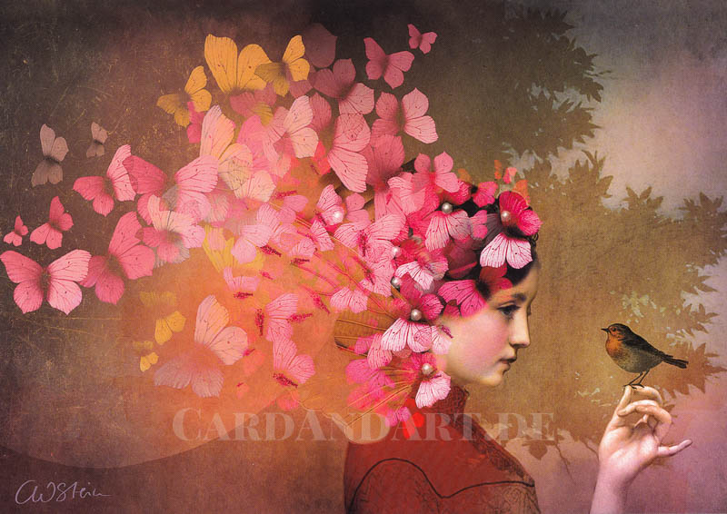 Catrin Welz-Stein, Freundschaft - Postkarte
