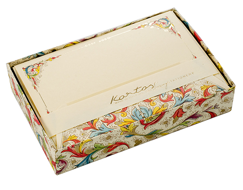 Florentia - Italienische Briefkarten mit Kuvert in Box